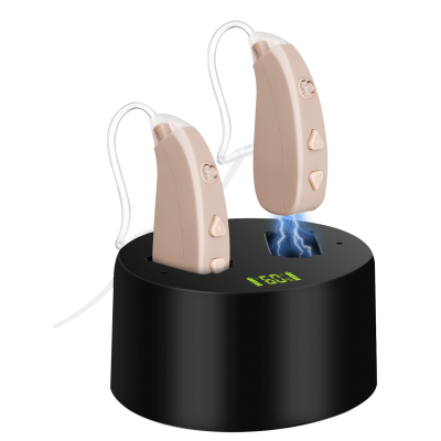 ENNO Ting DJ EN-T201G Behind the Ear Hearing aid Intelligent Noise Reduction,Battery Display